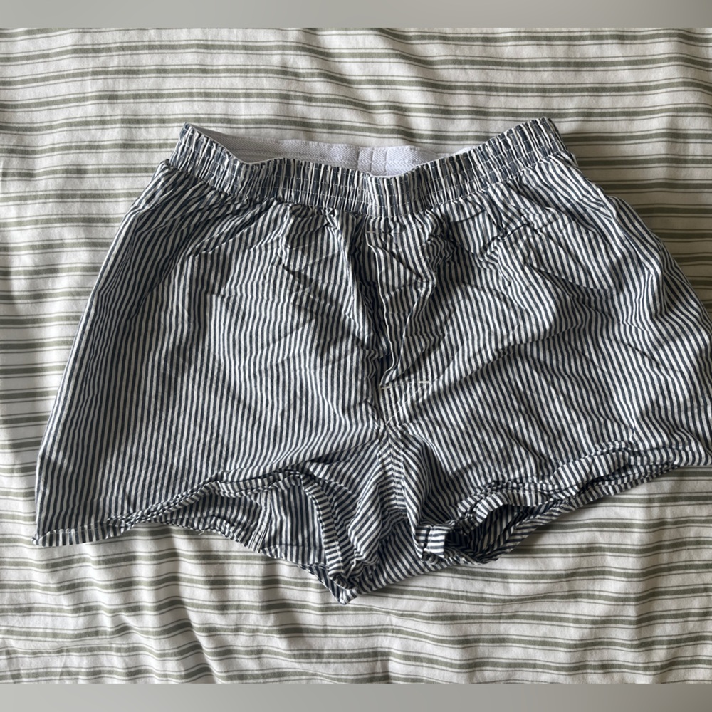 MUJI striped boxer shorts